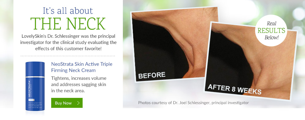 NeoStrata Skin Active Triple Firming Neck Cream creates real results.